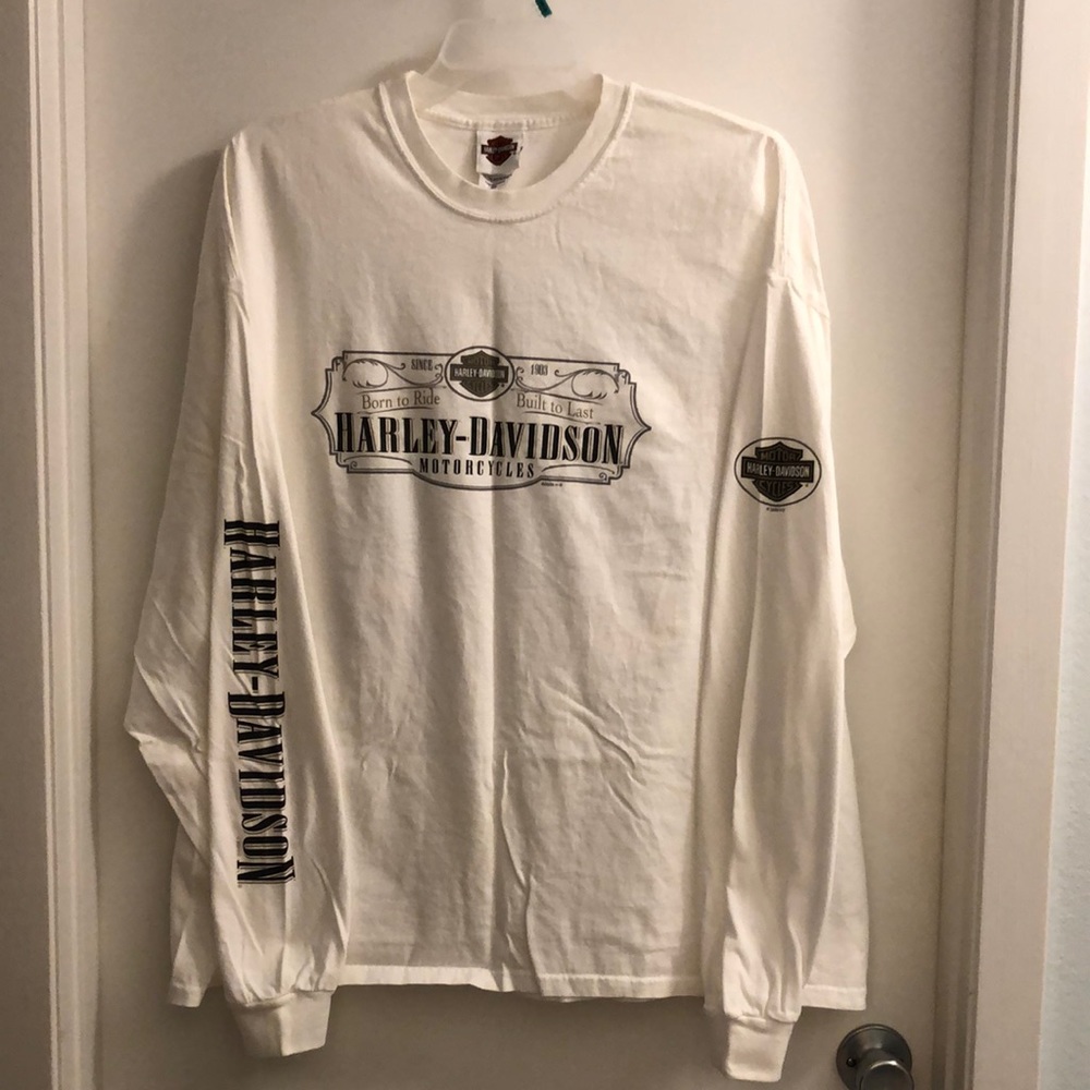 Harley Davidson Mens Long Sleeved T-shirt